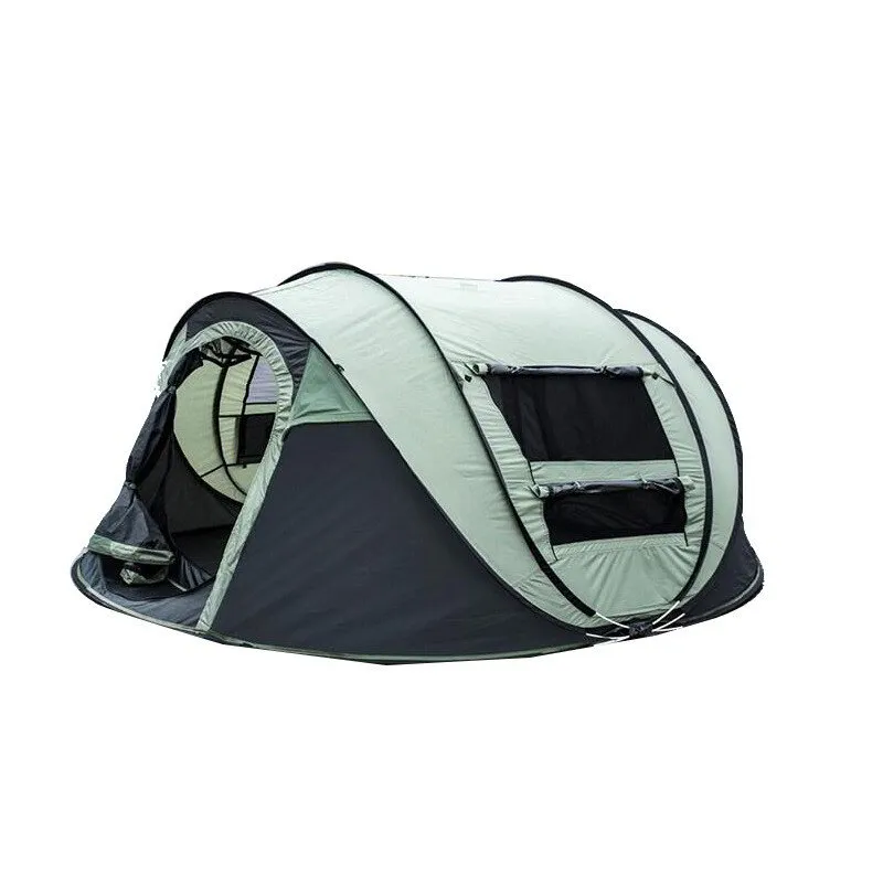 Outdoor Rainproof/Automatic/Tent sleeps 4-6 People    