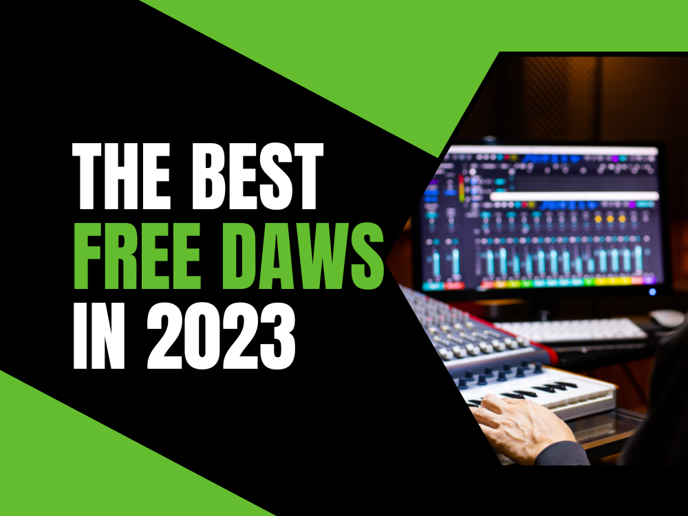 The best free daws recording software in 2023