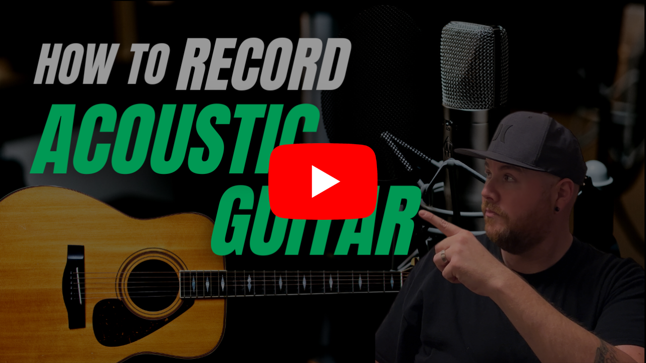 Recording Acoustic Guitar – Mic Techniques & Best Practices