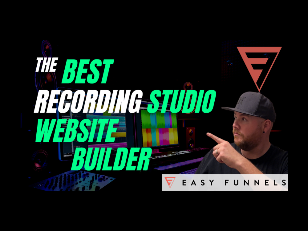The Best Recording Studio Website Builder