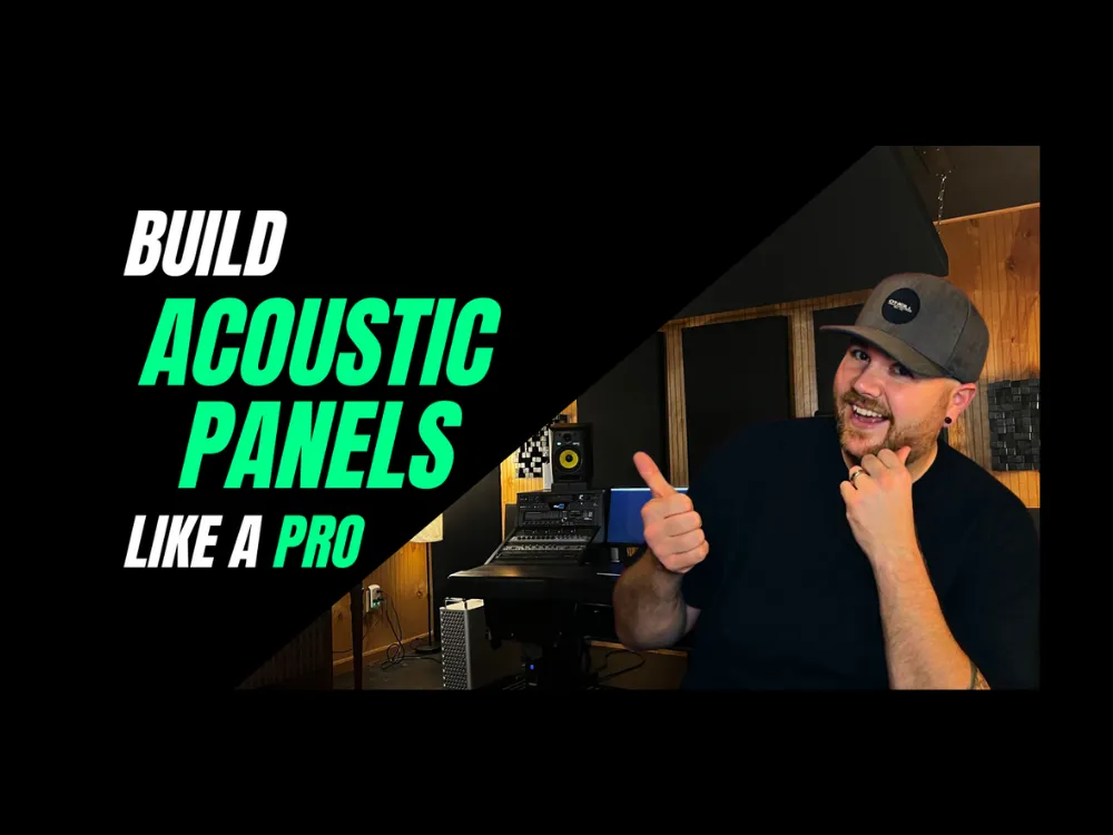 Build Your Dream Studio on a Budget: DIY Acoustic Panels Step by Step +FREE GUIDE