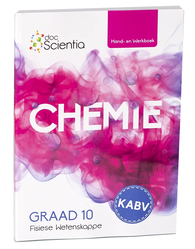 Gr. 10 Chemie Hand- en Werkboek (Swart en Wit)