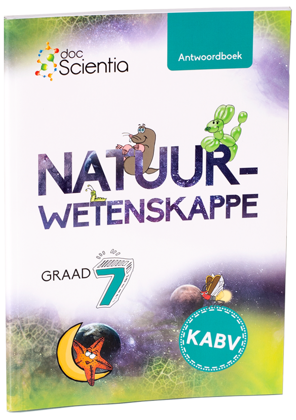 Gr. 7 Natuurwetenskappe Antwoordboek