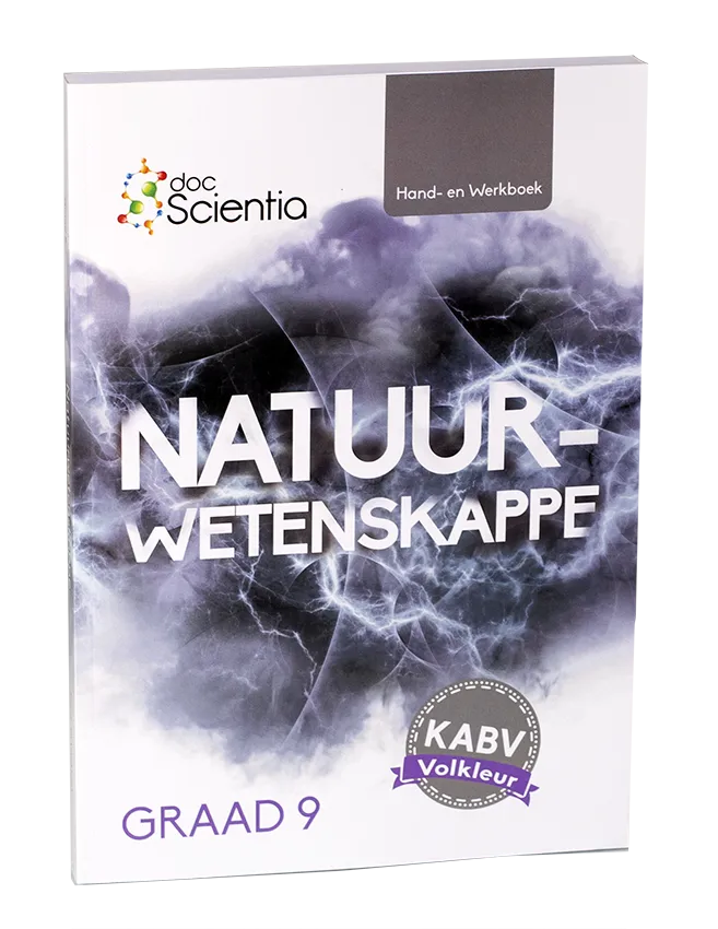 Gr. 9 Natuurwetenskappe Hand- en Werkboek (Volkleur)