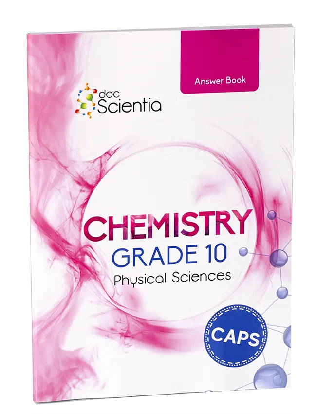 Gr. 10 Chemistry Answer Book hard copy AND eBook