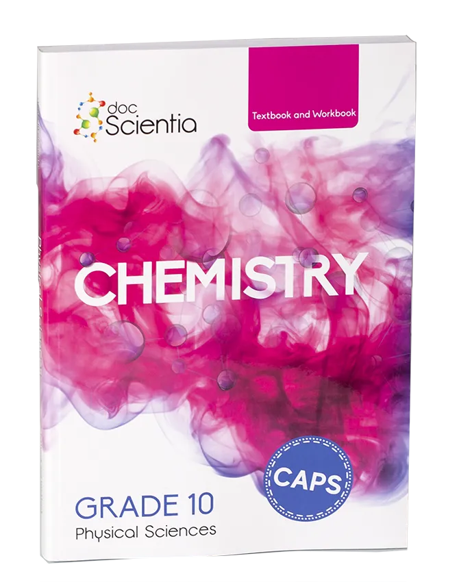 Gr. 10 Chemistry Textbook and Workbook (Black and White) hard copy AND eBook