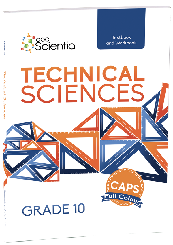 Gr. 10 Technical Sciences Textbook and Workbook (Full Colour) hard copy