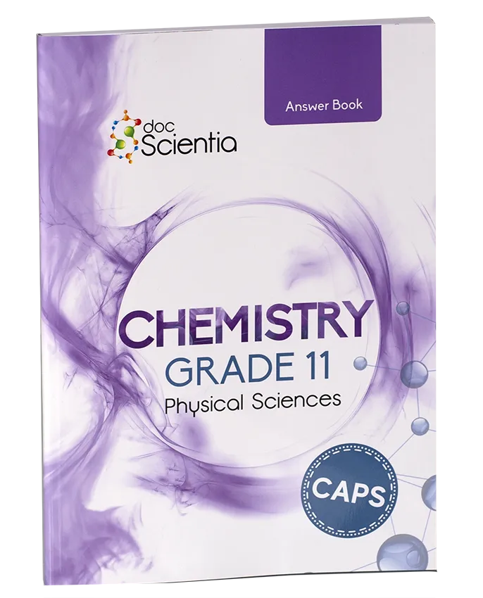 Gr. 11 Chemistry Answer Book hard copy AND eBook