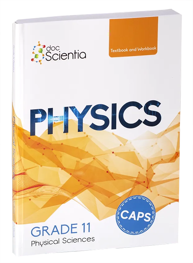 Gr. 11 Physics Textbook and Workbook (Black and White) hard copy AND eBook