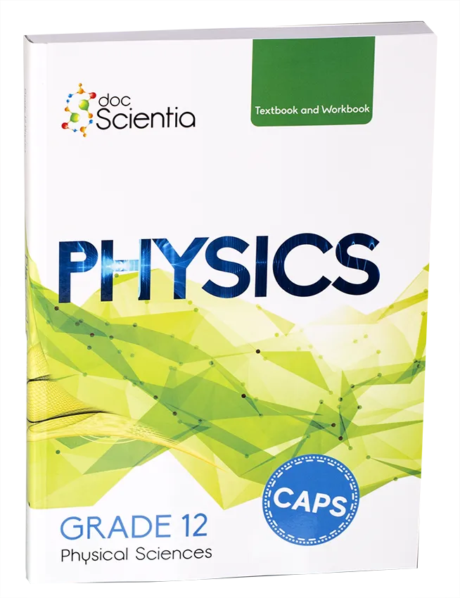 Gr. 12 Physics Textbook and Workbook (Black and White) Print AND eBook
