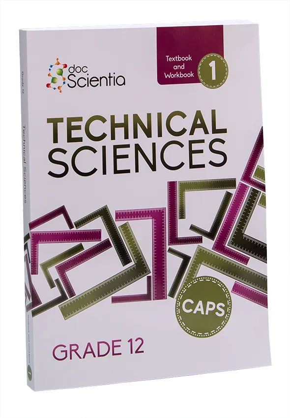 Gr. 12 Technical Sciences Textbook and Workbook Book 1 (Black and White)