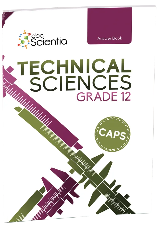 Gr. 12 Technical Sciences Answer Book (Black and White) hard copy AND eBook