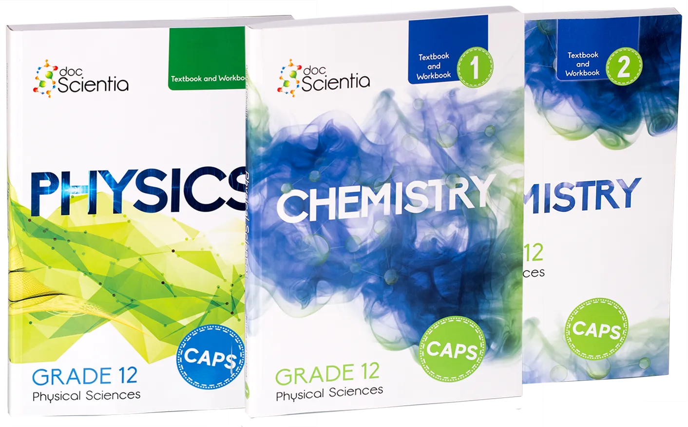 Bundle: Gr. 12 Physics and Chemistry Textbook and Workbooks (Black and White)
