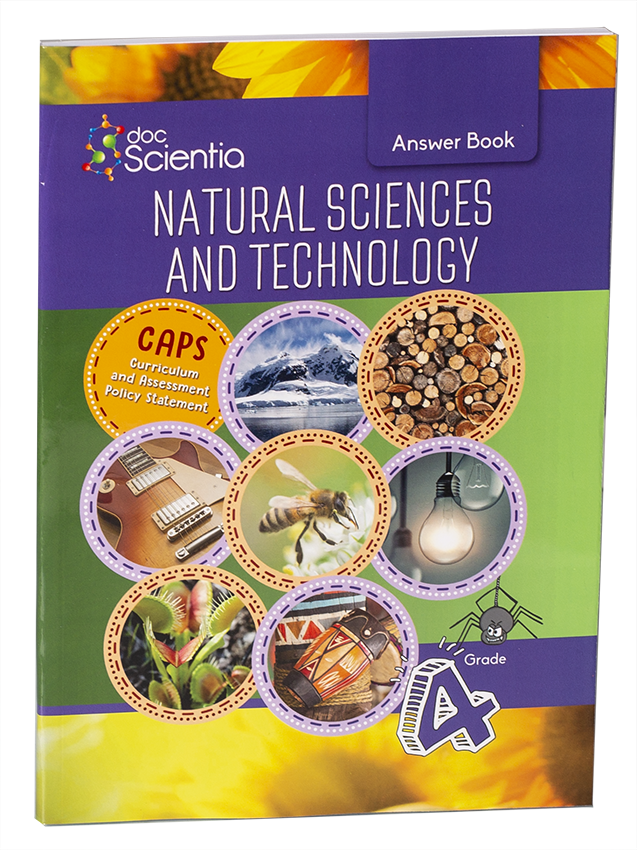 Gr 4 Natural Sciences And Technology Answer Book Black And White