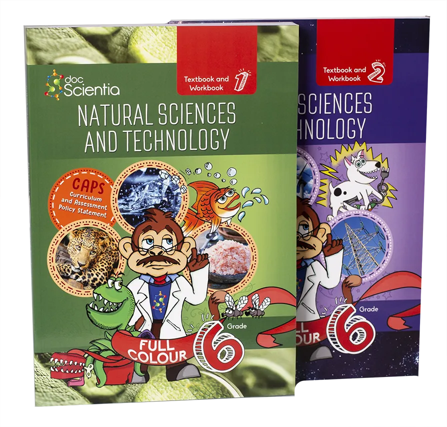 Bundle: Gr. 6 Natural Sciences and Technology Book 1 and Book 2 (Full Colour)