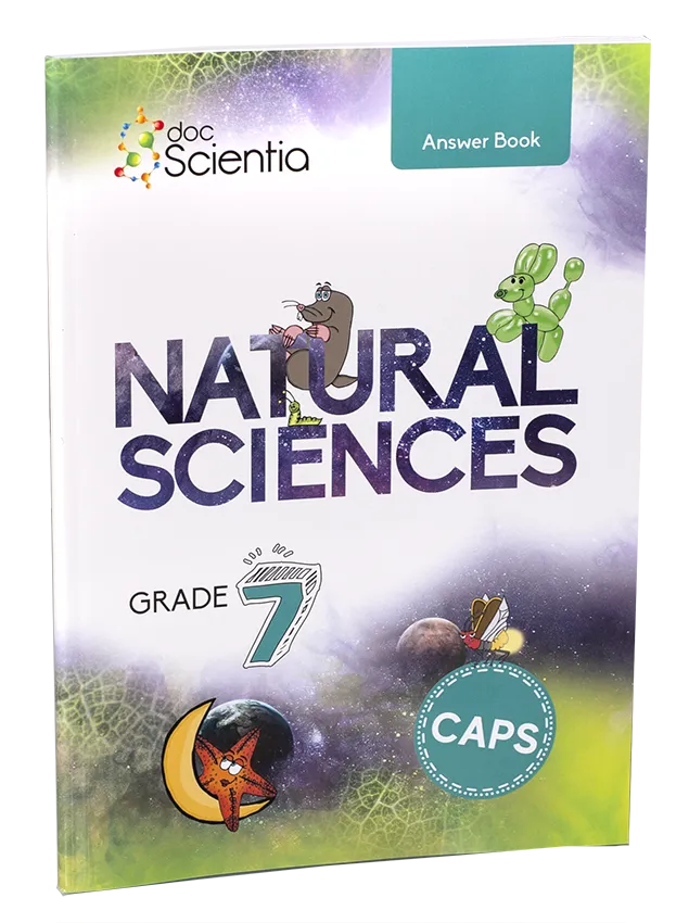 Gr. 7 Natural Sciences Answer Book (Black and White)