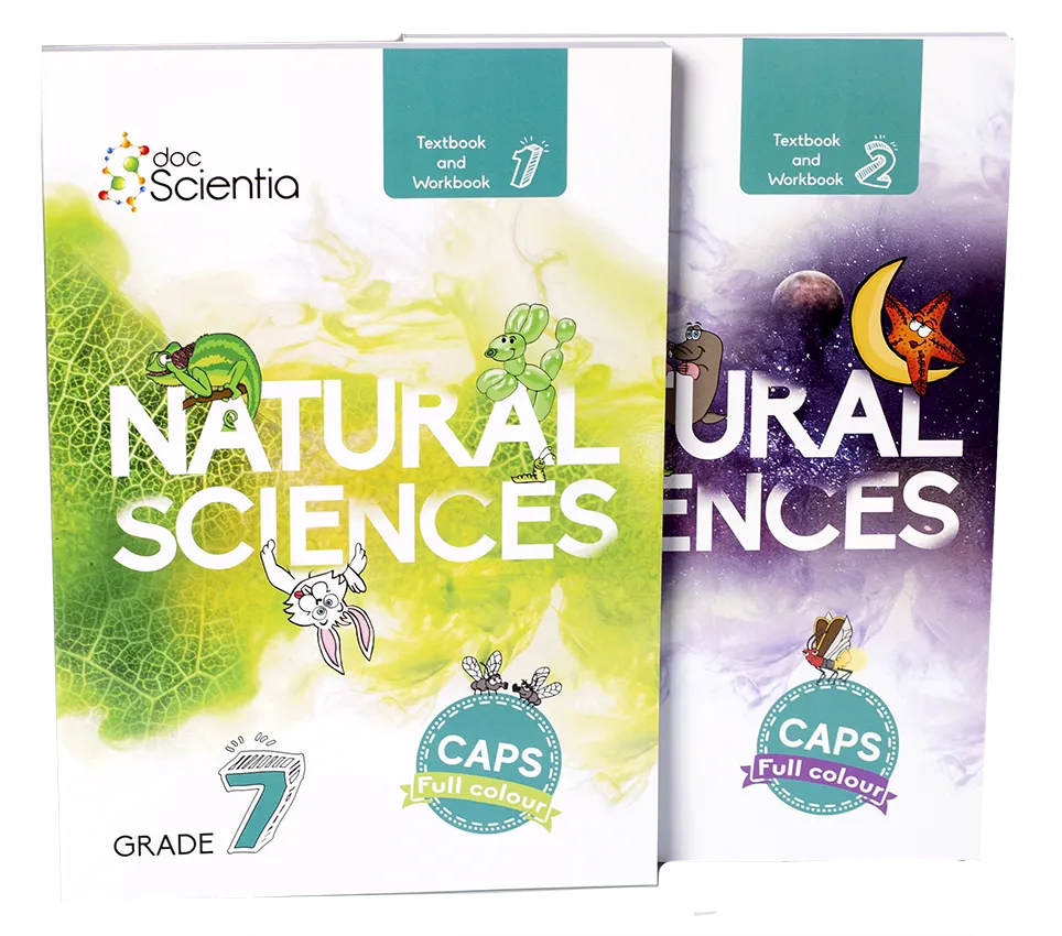 Bundle: Gr. 7 Natural Sciences Book 1 and Book 2 (Full Colour)