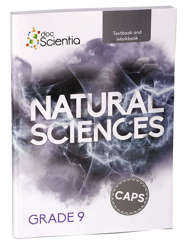 Gr. 9 Natural Sciences Textbook and Workbook (Black and White)
