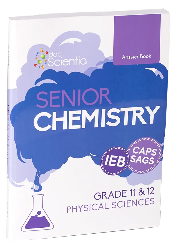 IEB Senior Chemistry Answer Book (Black and White) hard copy AND eBook