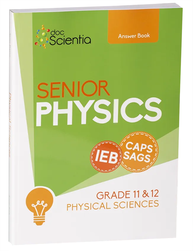 IEB Senior Physics Answer Book (Black and White) hard copy AND eBook