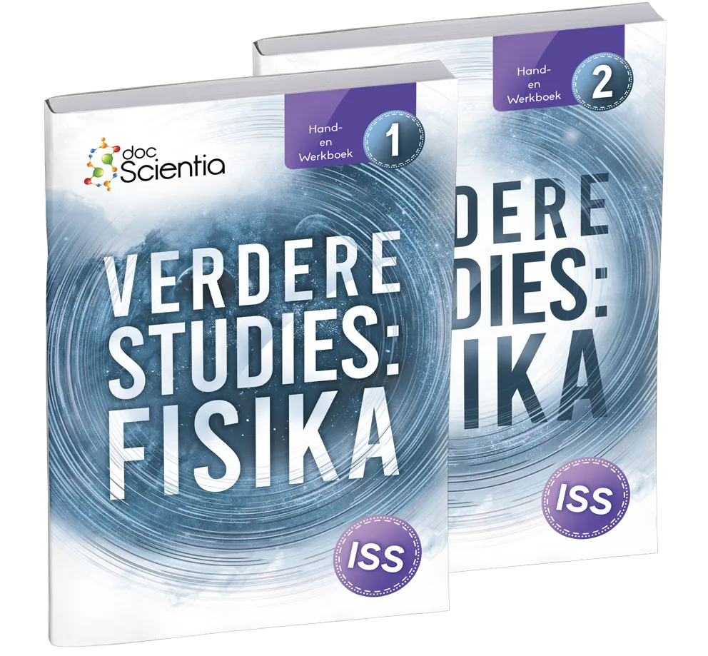 Pakket: Verdere Studies Fisika Handboek en Werkboeke 1 & 2 (Volkleur) Hardekopieë EN eBoeke