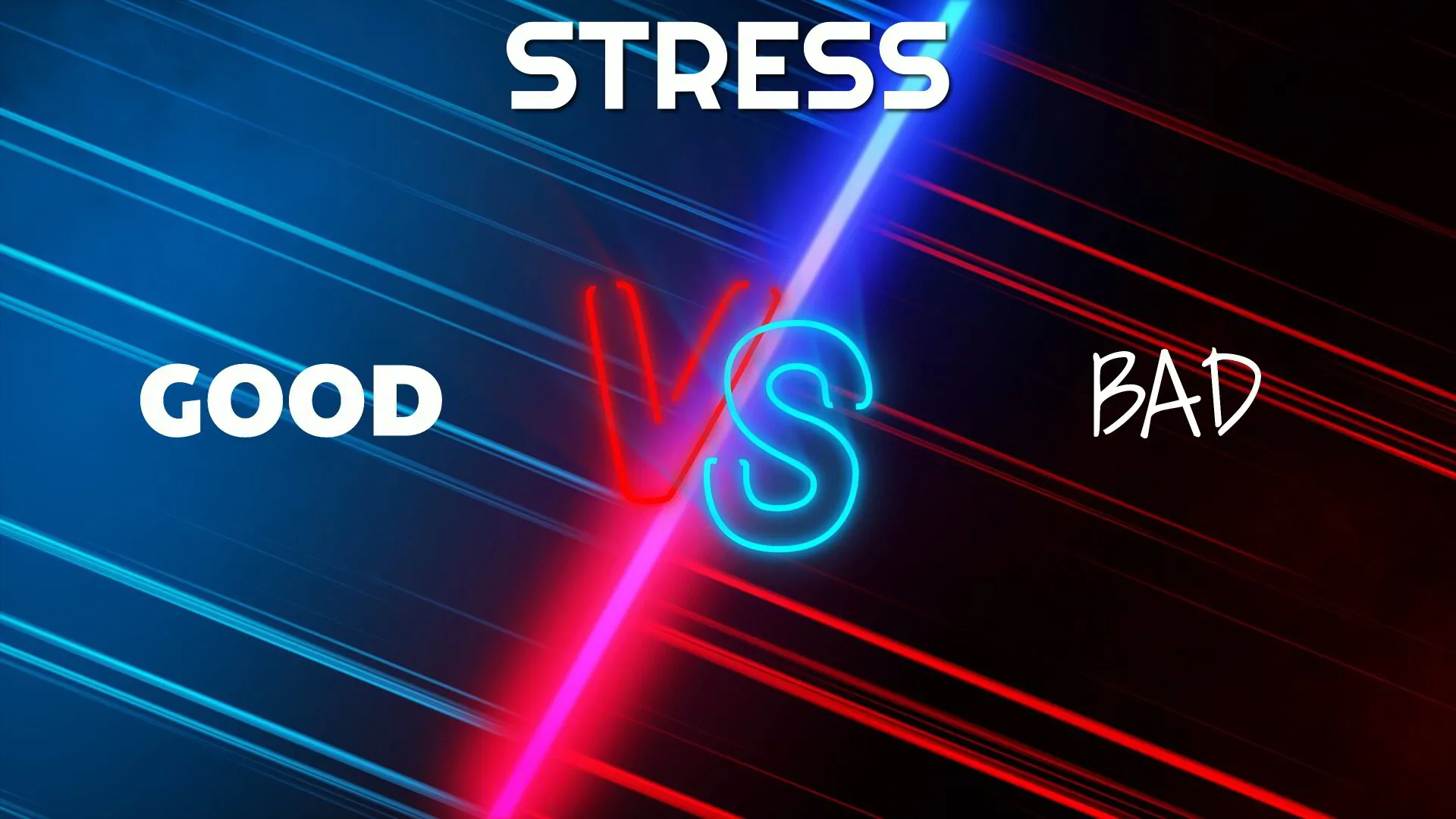 The reason why there s a difference between good and bad stress