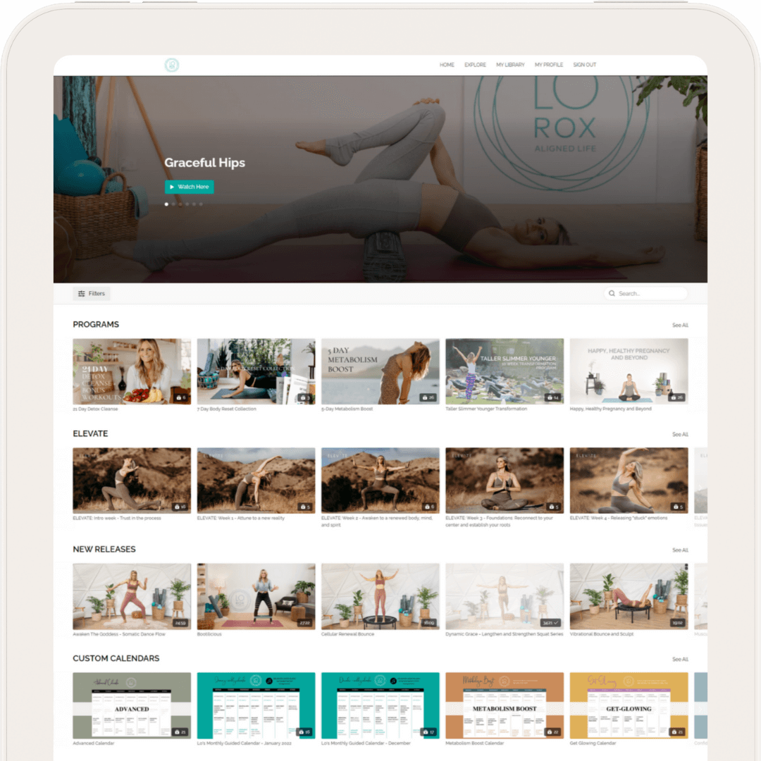 Aligned Life Studio Join Today to Access Movement Medicine