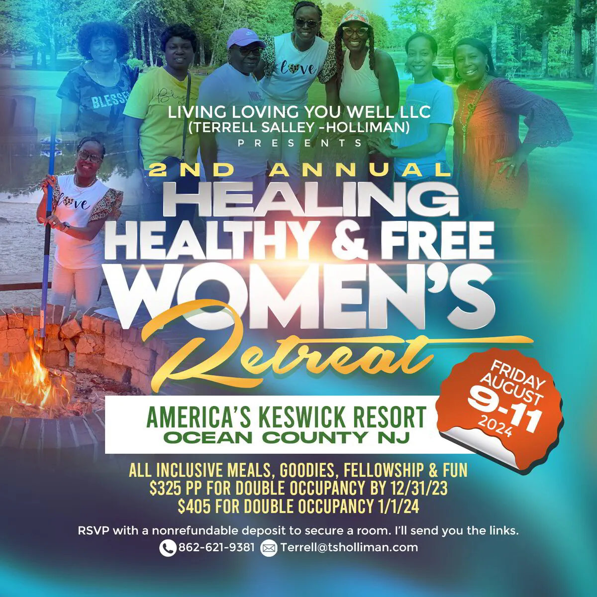 Women's Health Retreat Final payment