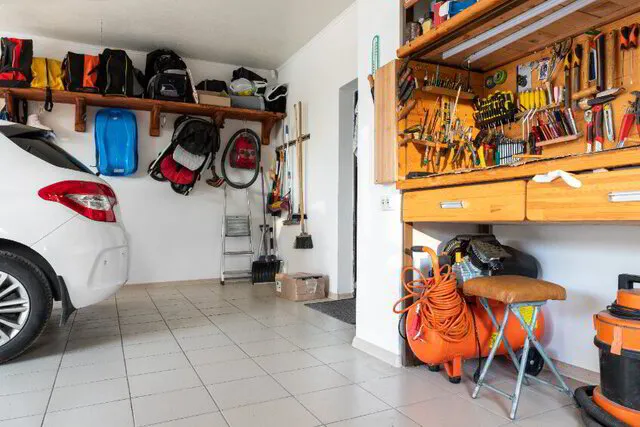 decluttered garage by the space maker