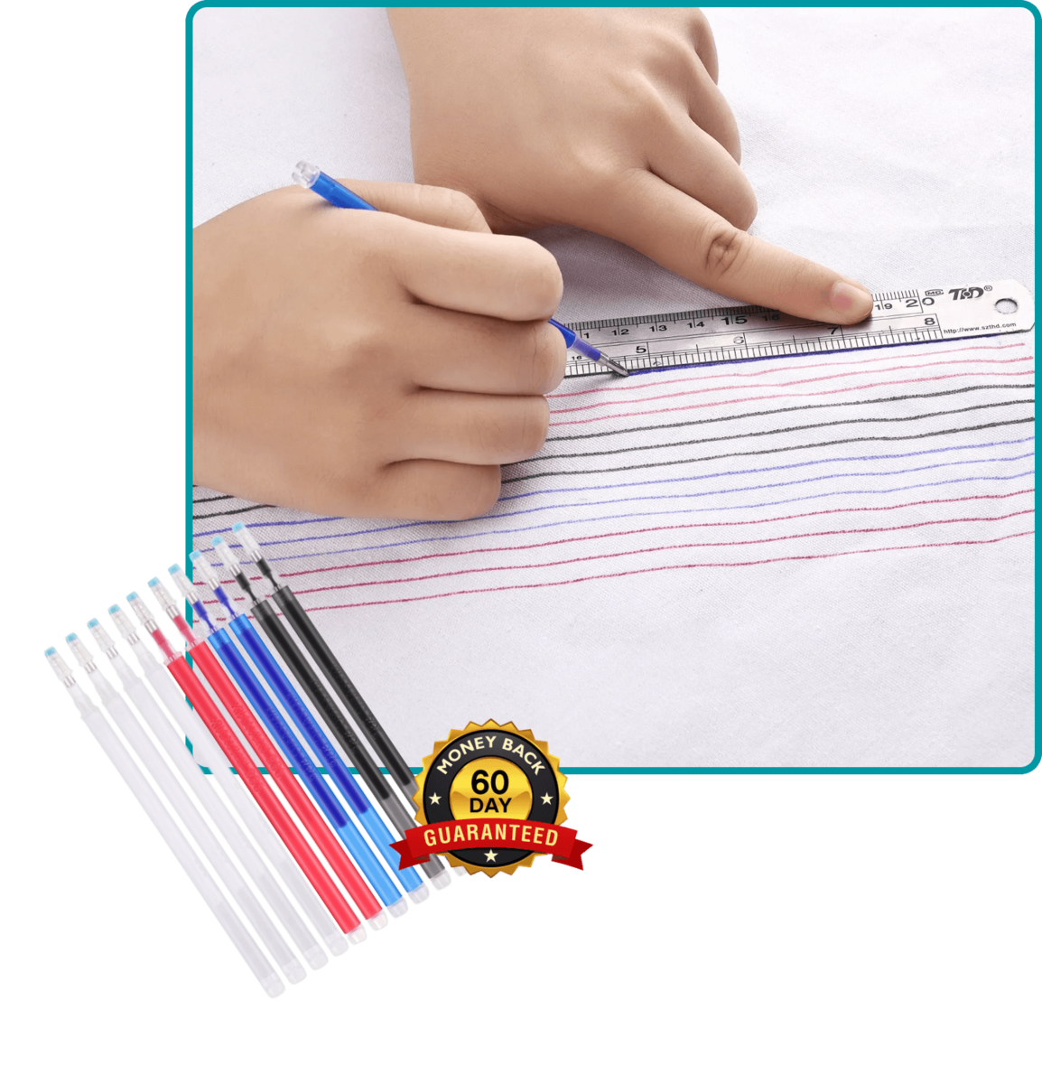 Vanish Mark Heat Erasable Fabric Pens