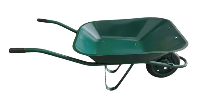 Professional Steel Wheelbarrow - Powder Coated Anti-Rust Design
