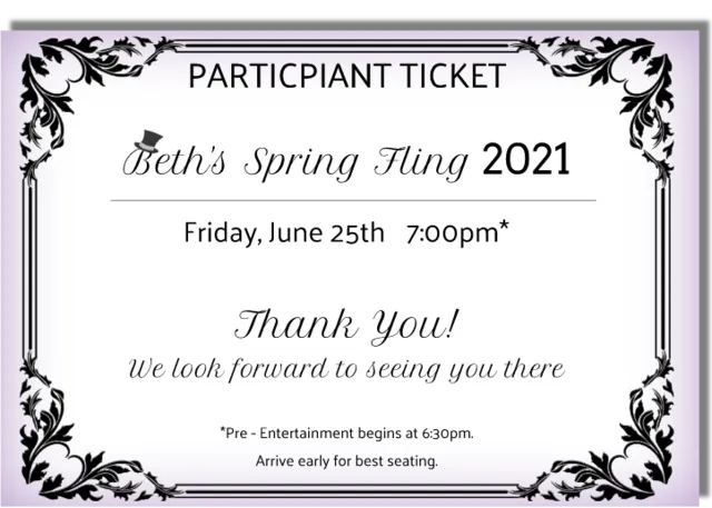 Beth's Spring Fling