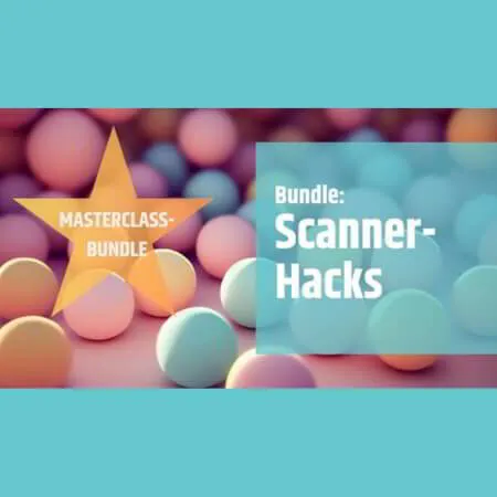 3er-Masterclass-Bundle: Scanner-Hacks für den Alltag