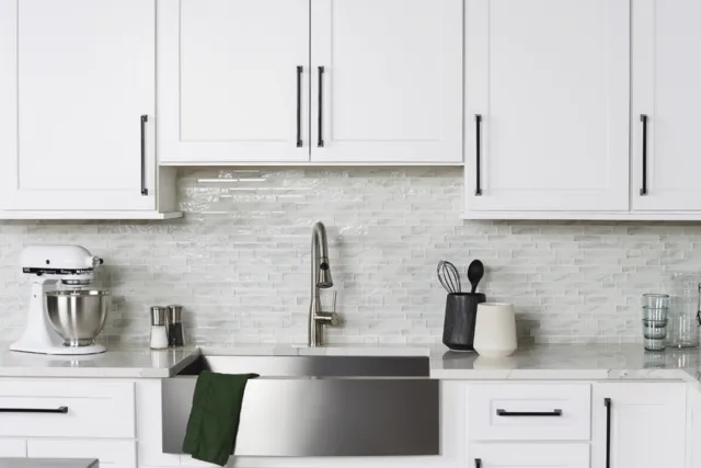 White Shaker Style RTA Kitchen Cabinets | Lily Ann Cabinets