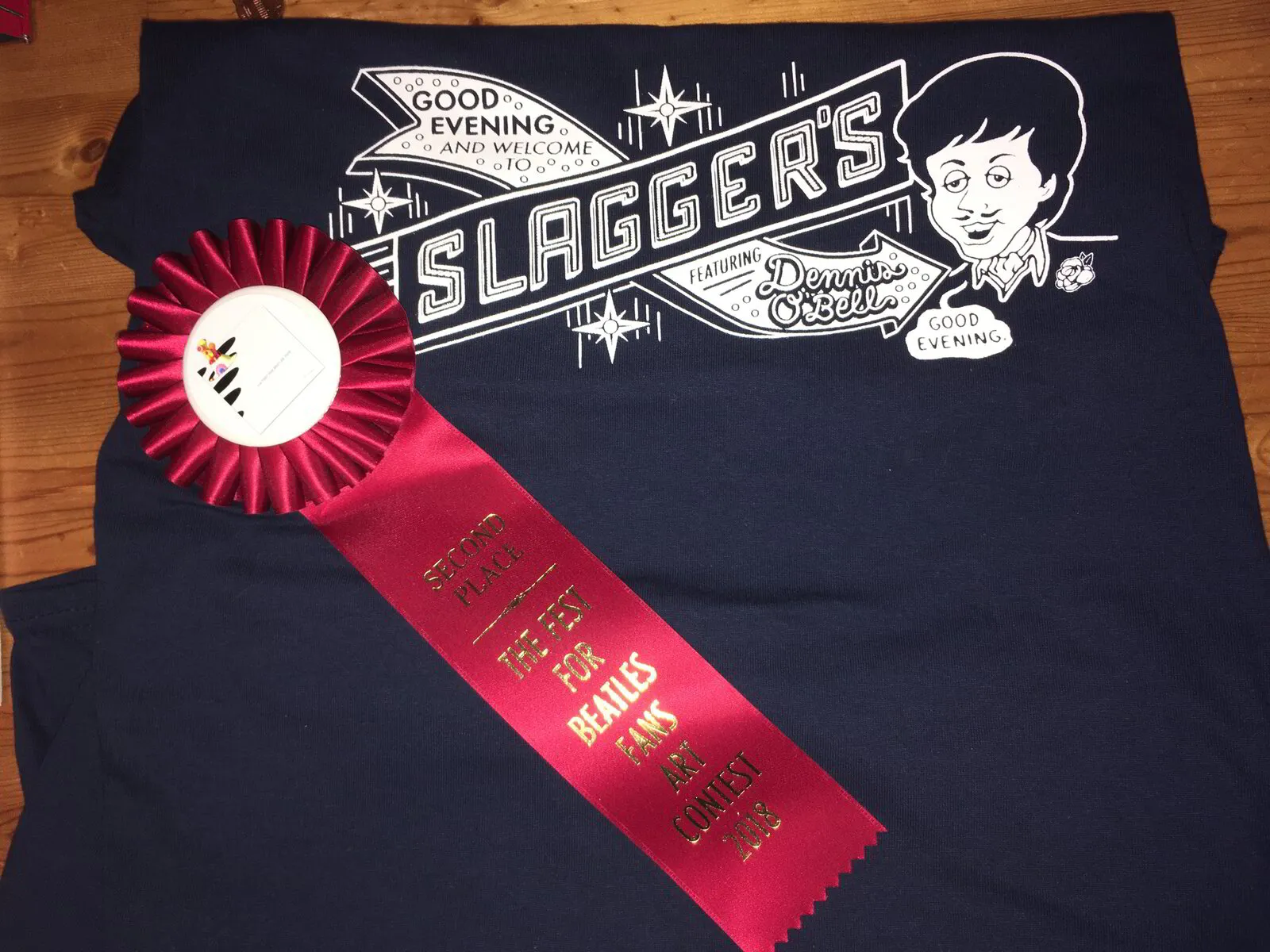 Prize-winning(!) SLAGGER'S tshirt - Limited Edition, low stock