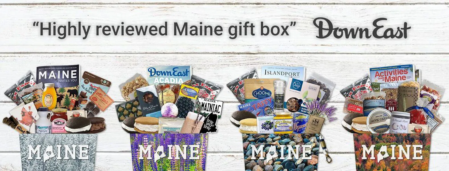 Seasonal Maine Maine Made Gifts Maine Gift Baskets