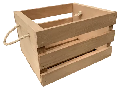 ENHANCEMENT - Handmade, Maine Pine Display Crate - SAVE $7