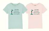 Bio-Baumwolle, fair gehandeltes T-Shirt Candy Pink Gr. 3-4, 5-6, 7-8 Jahre
