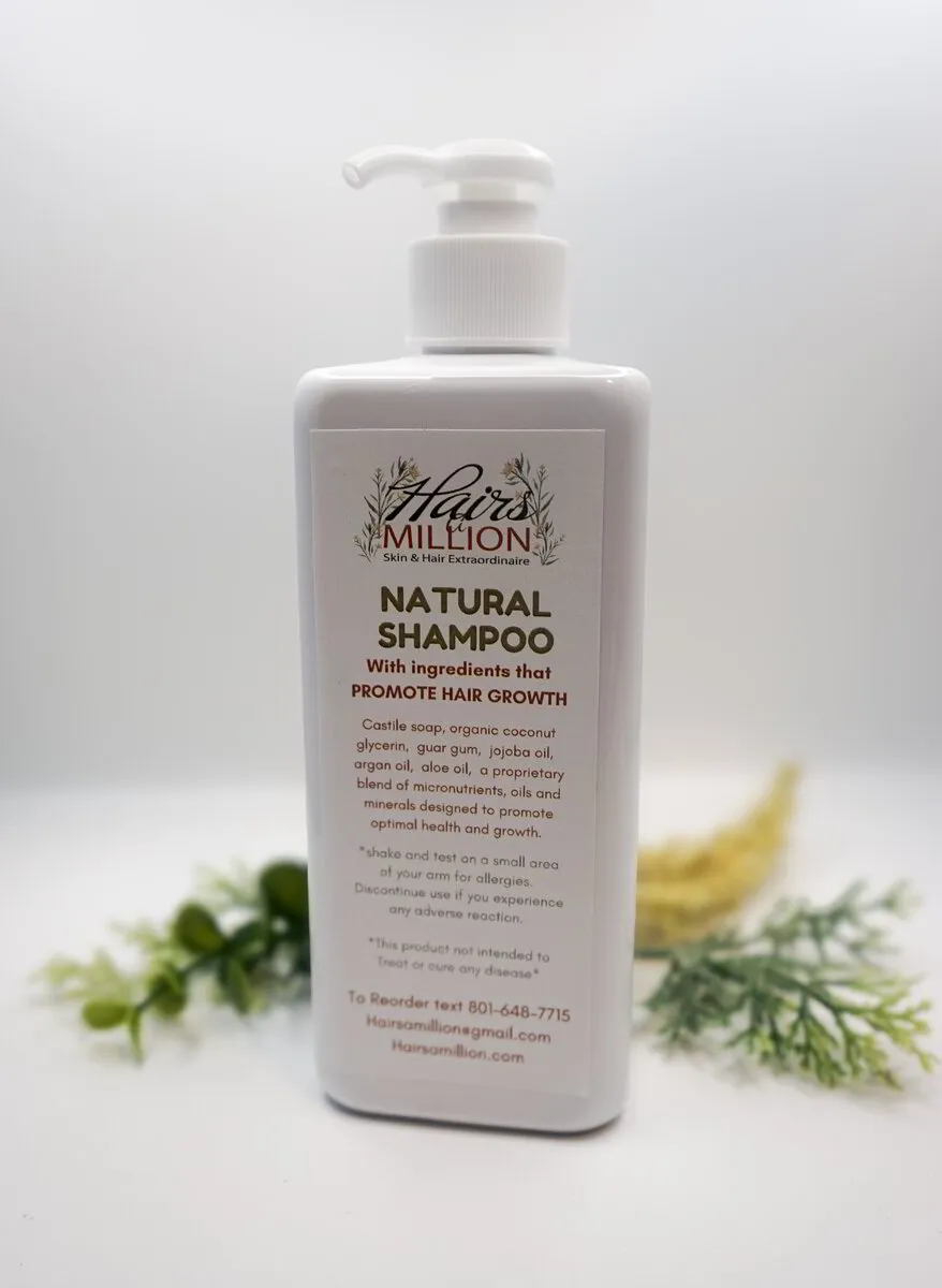 100% Natural Shampoo (16oz)