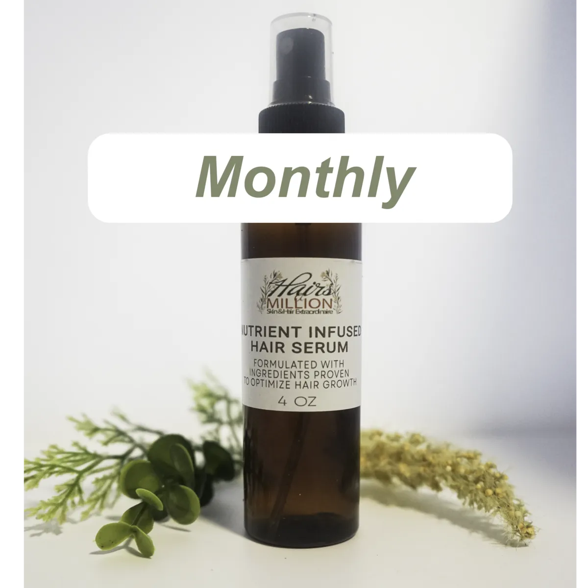 Growth Promoting Hair Serum (4oz) Monthly Subscription