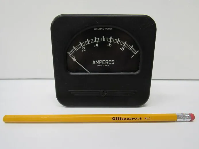 DC Ammeter, 0-1 Amp