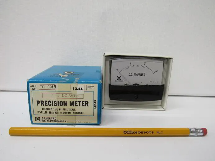 DC Ammeter, 0-3 Amp