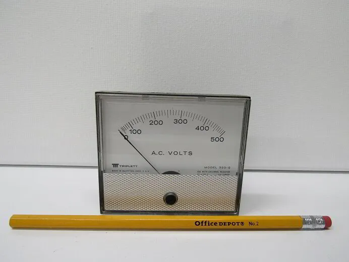 AC Voltmeter, 0-500V