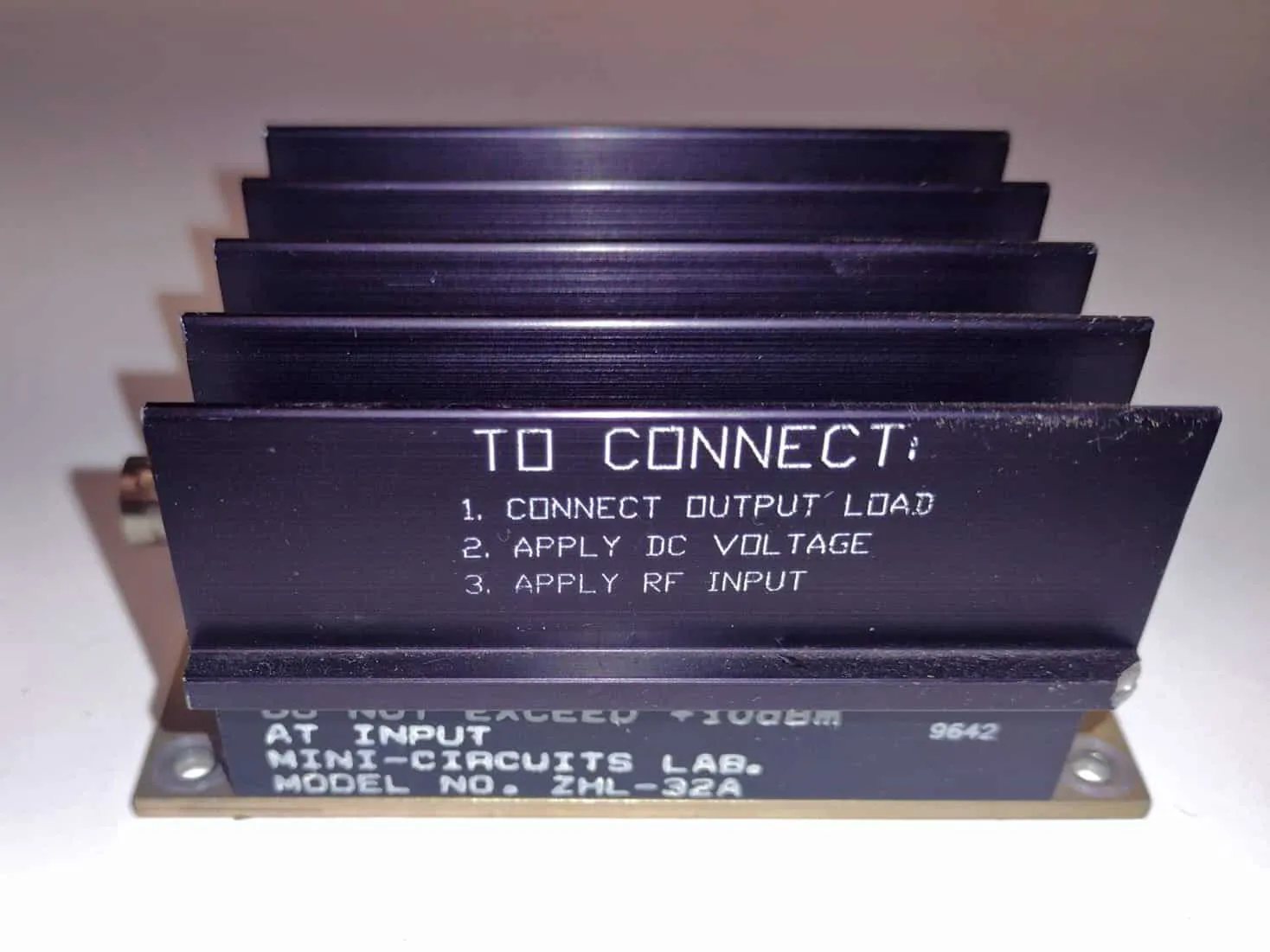 Mini-Circuits Wideband 10db RF Amplifier