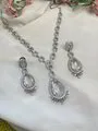 Swarvovski Inspired Necklace Set