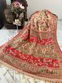 Kashmiri Jamawar Woven Silk Saree