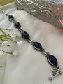 Lapis Lazuli Silver Bracelets
