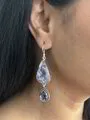 Purple Lepidolite Earrings 