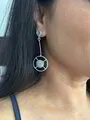 Stylish Silver Earrings 