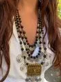 Multilayered Statement Necklace
